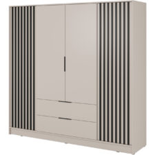 Szafa LAILA 4D kaszmir / czarny