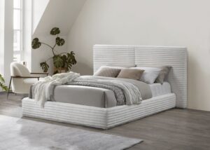 MADERA 160 łóżko kremowy