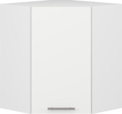 VENTO GN-60/72 szafka górna narożna front: biały mat