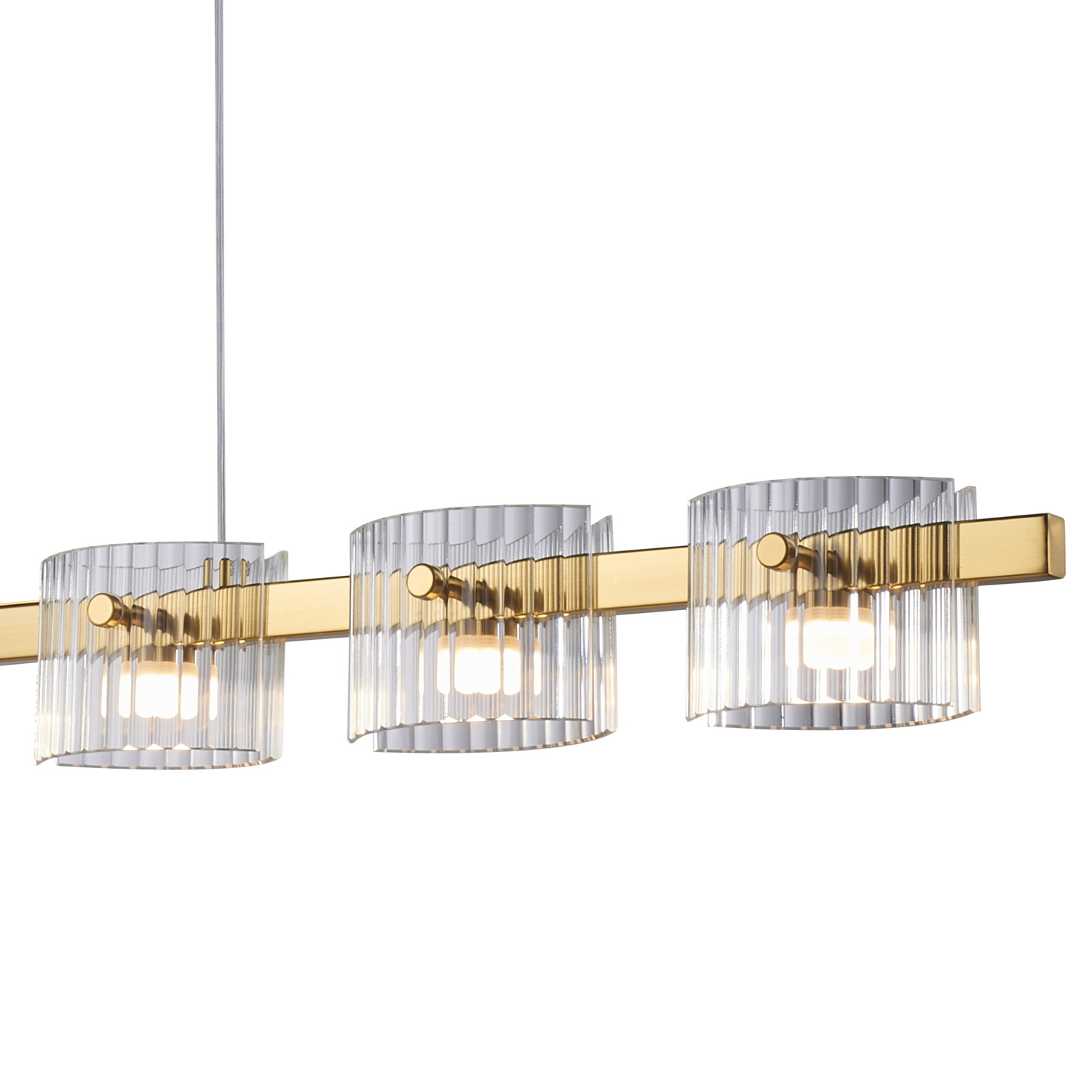 Lampa wisząca BACCIO LED złota 120 cm - obrazek 7