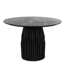 MaMaison stół jadalniany LEVANTE 120 czarny marmur