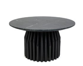 MaMaison stolik kawowy LEVANTE czarny marmur / drewno