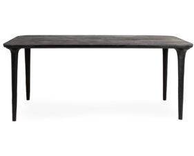 MaMaison stół jadalniany LAMINAR 200 czarny / drewno