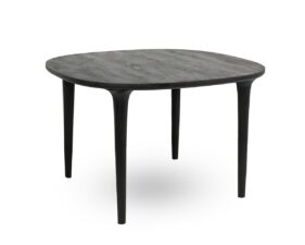 MaMaison stół jadalniany LAMINAR 120 czarny / drewno