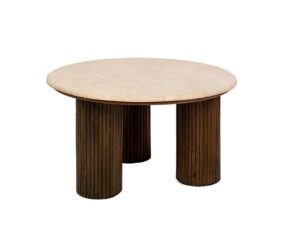 MaMaison stolik kawowy RAGNO marmur / drewno