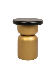 MaMaison stolik LEONARDO czarny / złoty