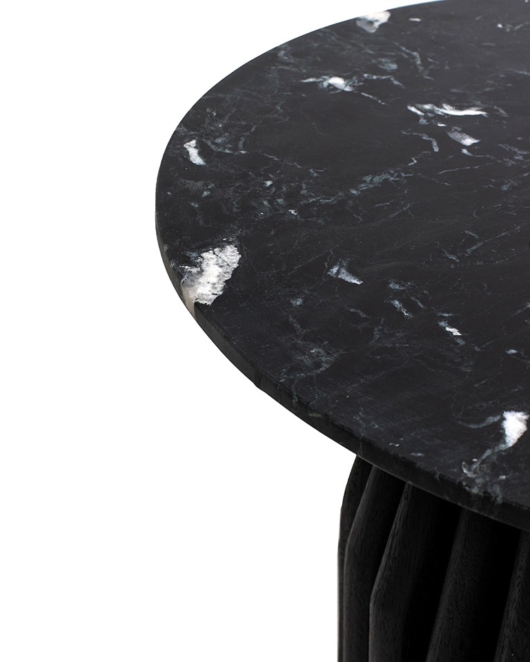 MaMaison stolik LEVANTE czarny marmur / drewno - obrazek 4