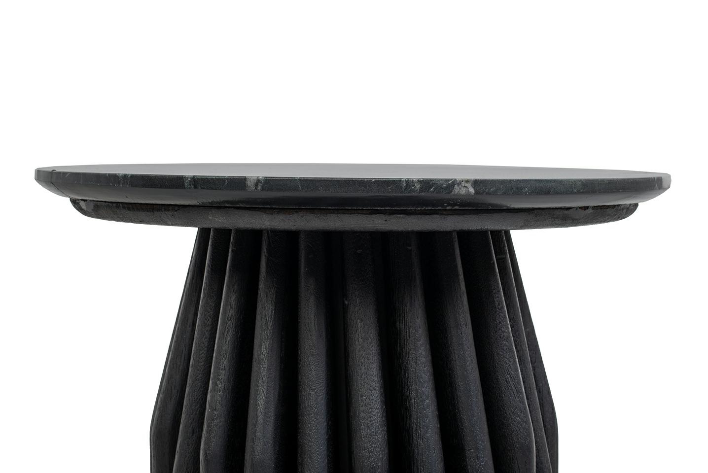 MaMaison stolik LEVANTE czarny marmur / drewno - obrazek 5