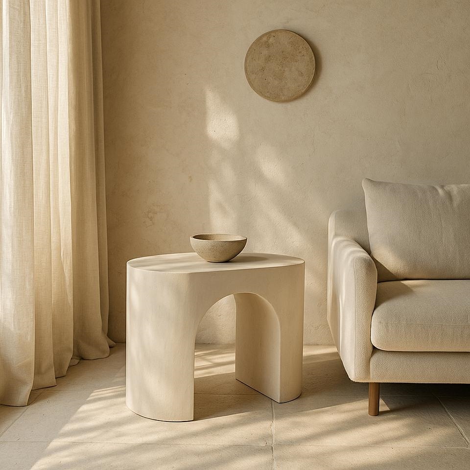 MaMaison stolik ICARO beżowy / drewno - obrazek 5