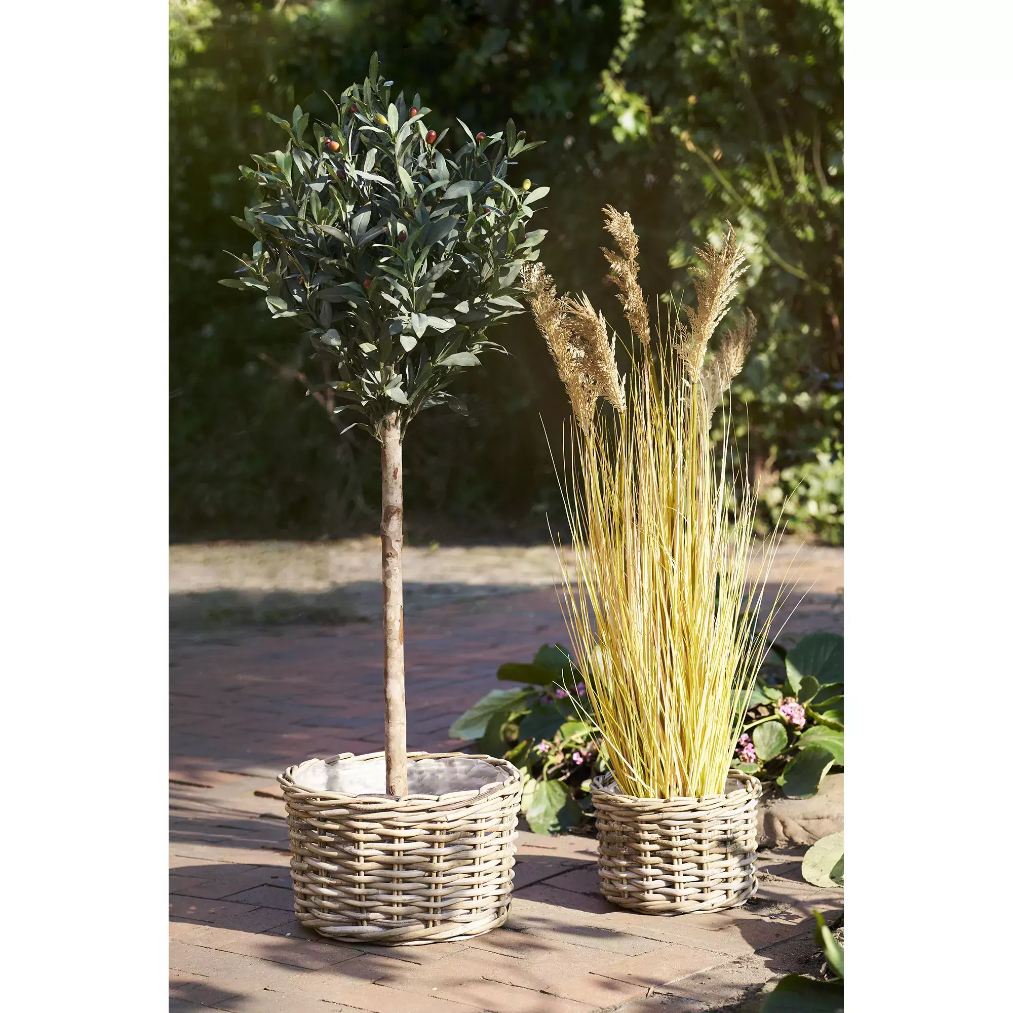 Zestaw 2 koszy Kalak rattan - obrazek 5