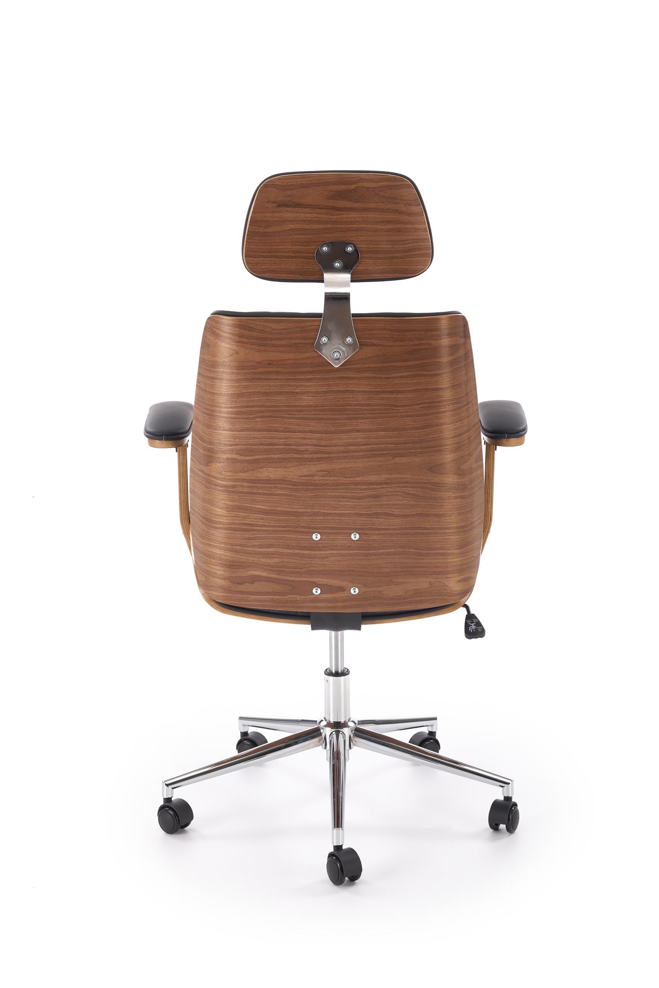 TIMBER fotel gabinetowy orzechowy/czarny - obrazek 4