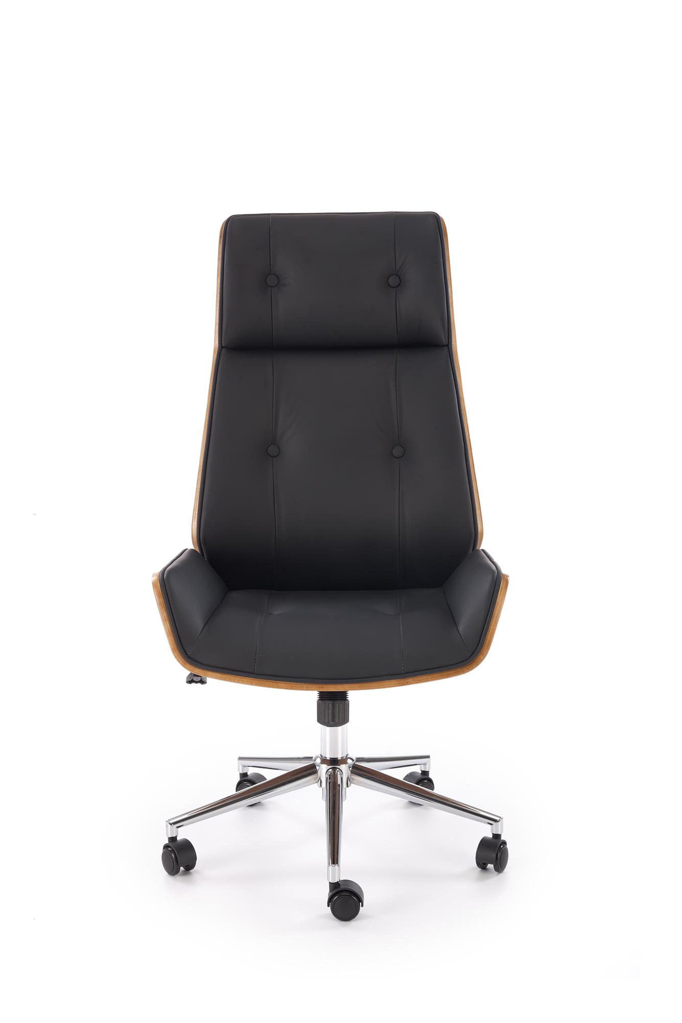 WEBSTER fotel gabinetowy orzechowy/czarny - obrazek 11
