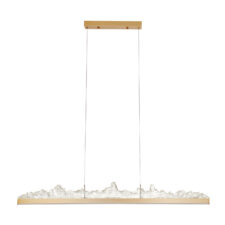 Lampa wisząca MONTANA LONG LED złota 125 cm
