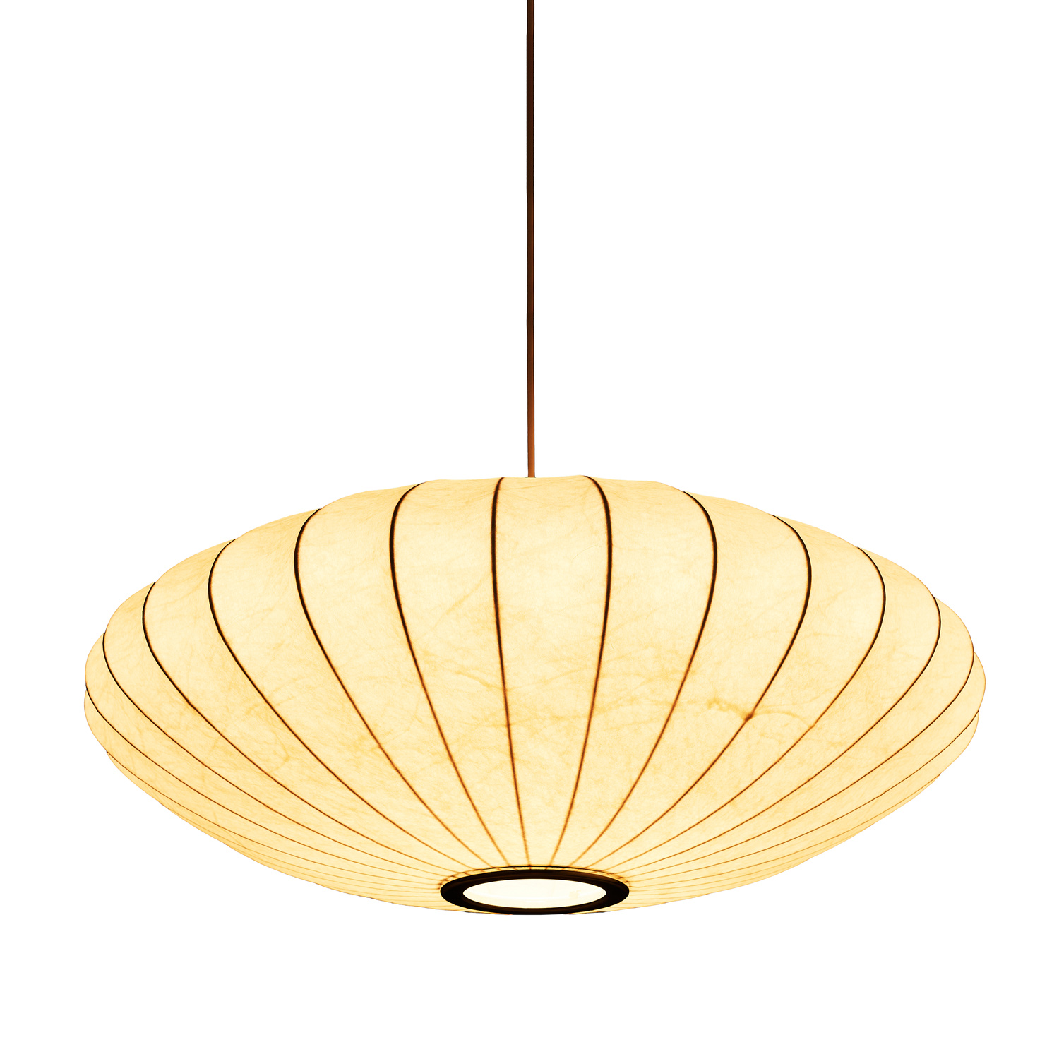 Lampa wisząca SILK FLAT biała 60 cm - obrazek 7