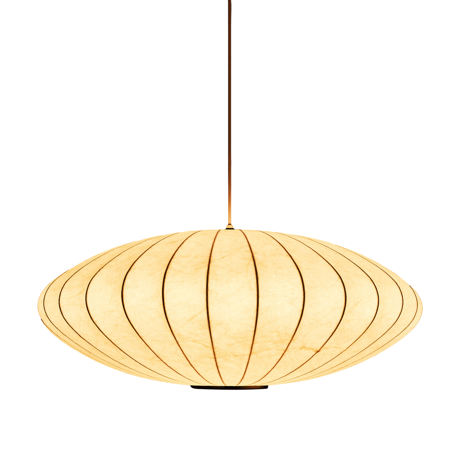 Lampa wisząca SILK FLAT biała 60 cm - obrazek 8