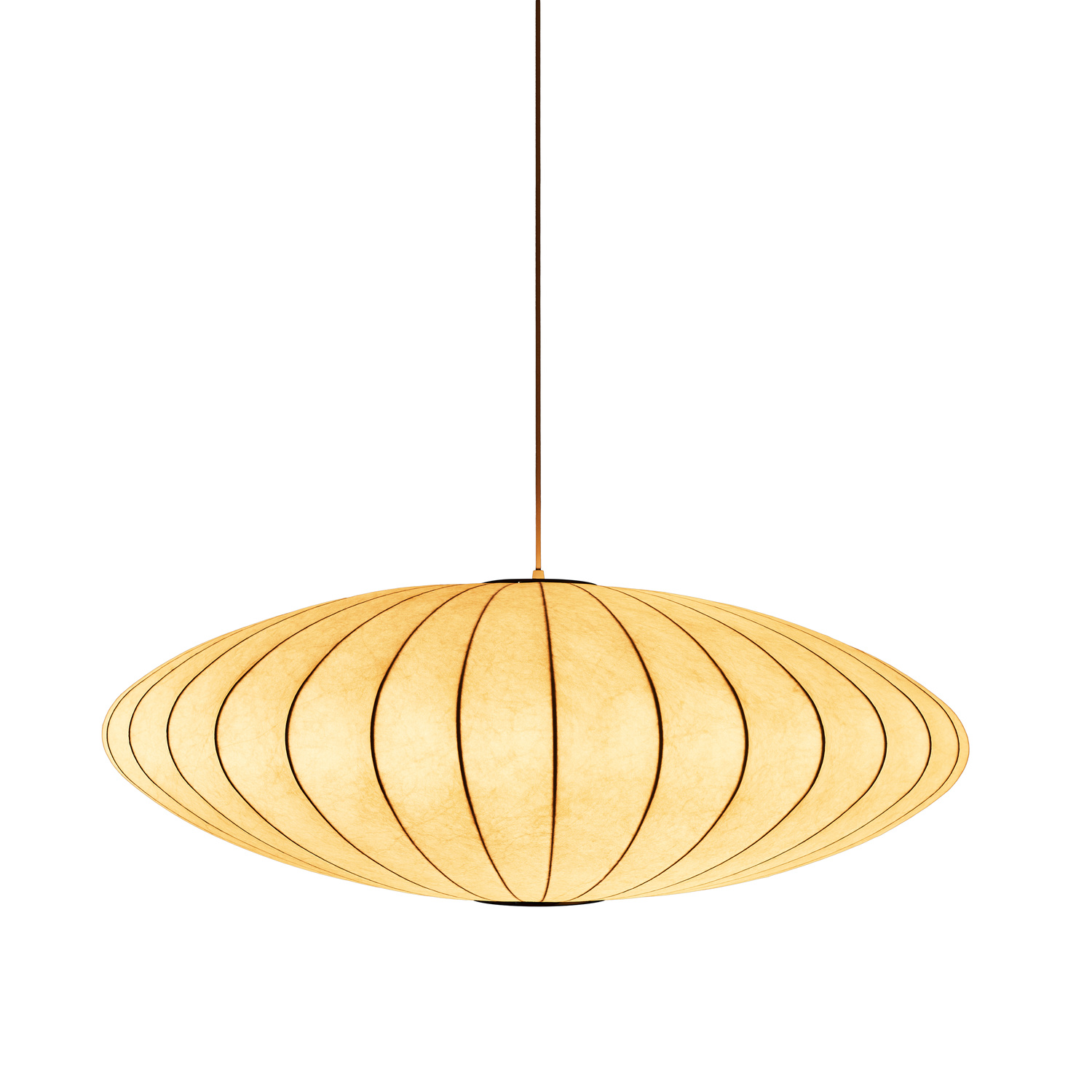 Lampa wisząca SILK FLAT biała 60 cm - obrazek 14
