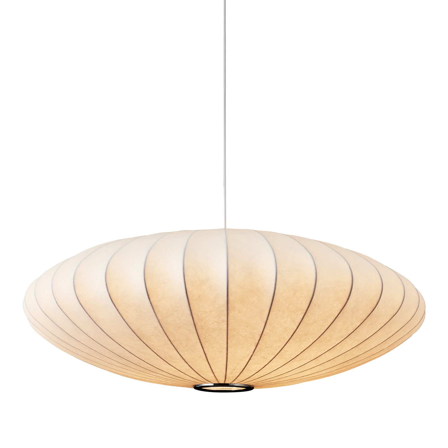 Lampa wisząca SILK FLAT biała 60 cm - obrazek 16