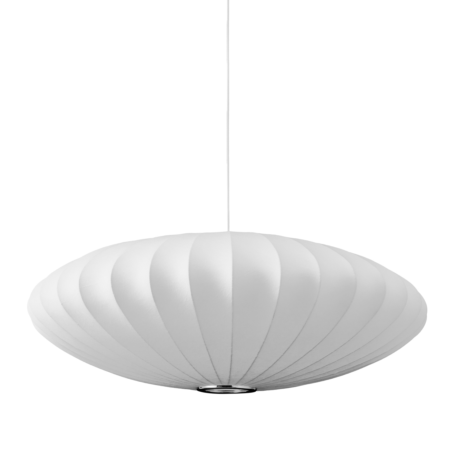 Lampa wisząca SILK FLAT biała 60 cm - obrazek 17