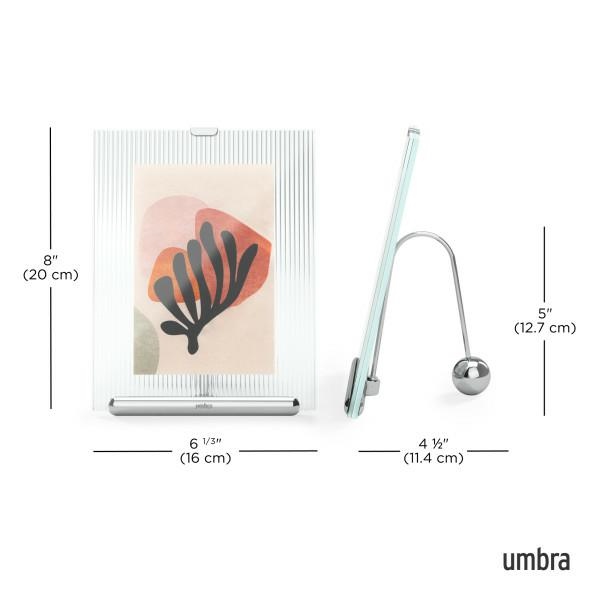 UMBRA ramka na zdjęcia FLUTE 4x6 srebrna - obrazek 11