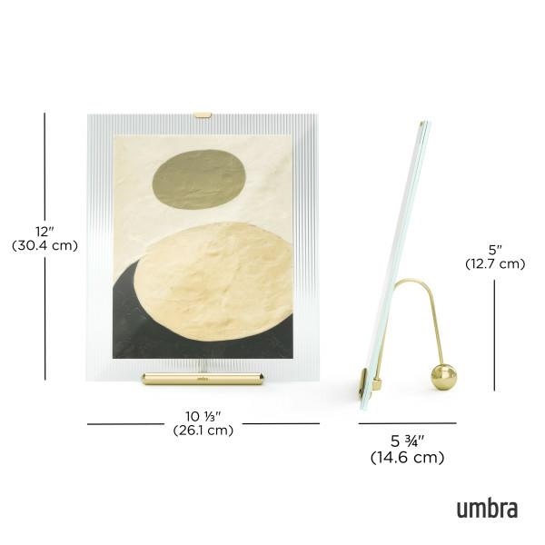 UMBRA ramka na zdjęcia FLUTE 8x10 złota - obrazek 11