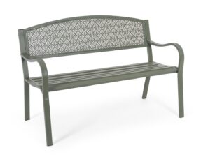 BIZZOTTO ławka ogrodowa LIZETTE zielona