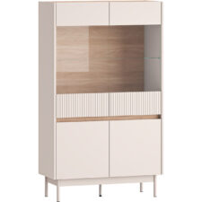 Witryna ERMITE 03 kaszmir / dąb cremona