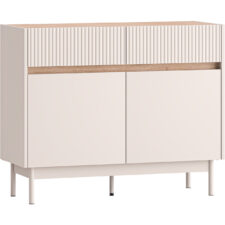 Komoda ERMITE 06 kaszmir / dąb cremona