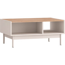 Ława ERMITE 09 kaszmir / dąb cremona