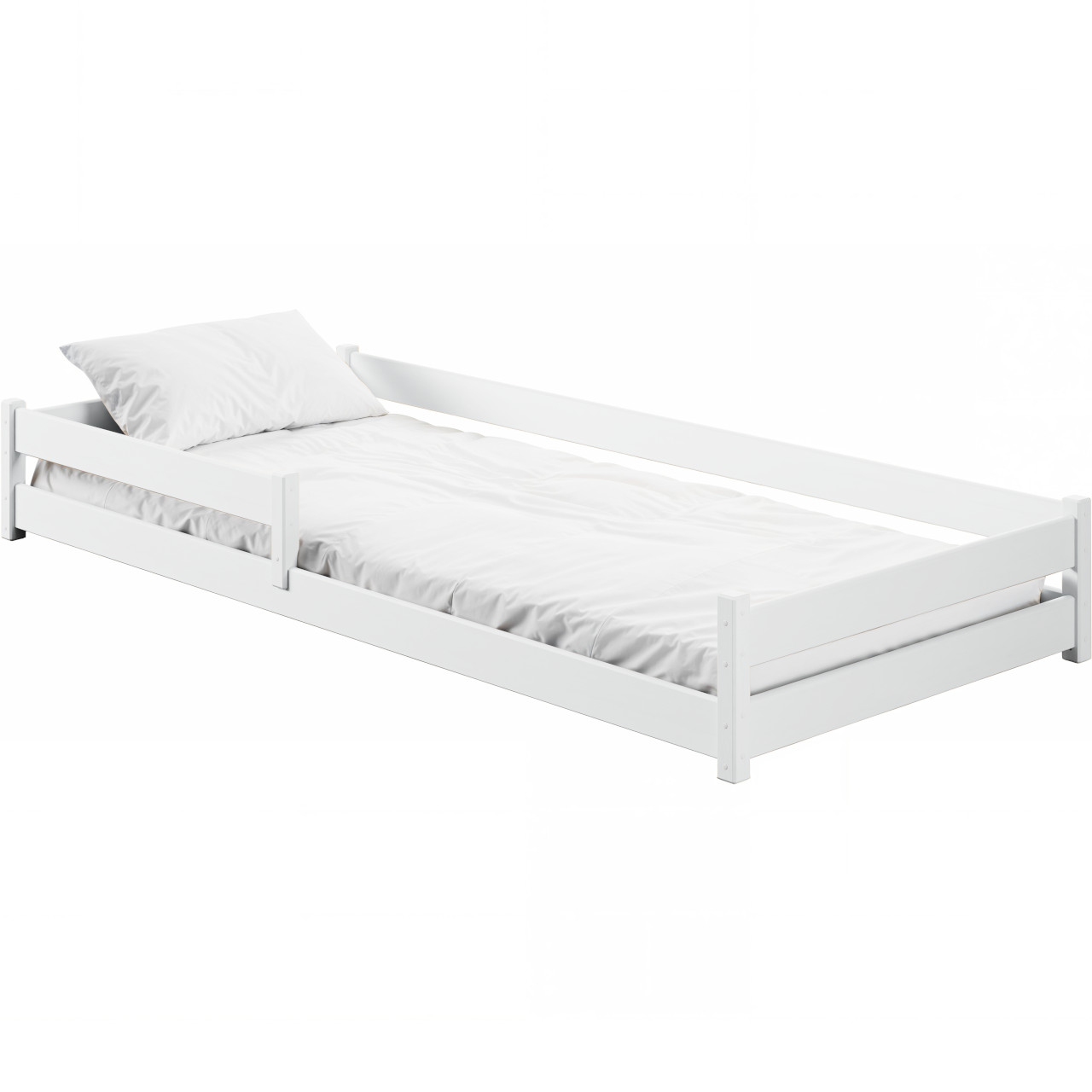 Drewniane łóżko SILA 90x200