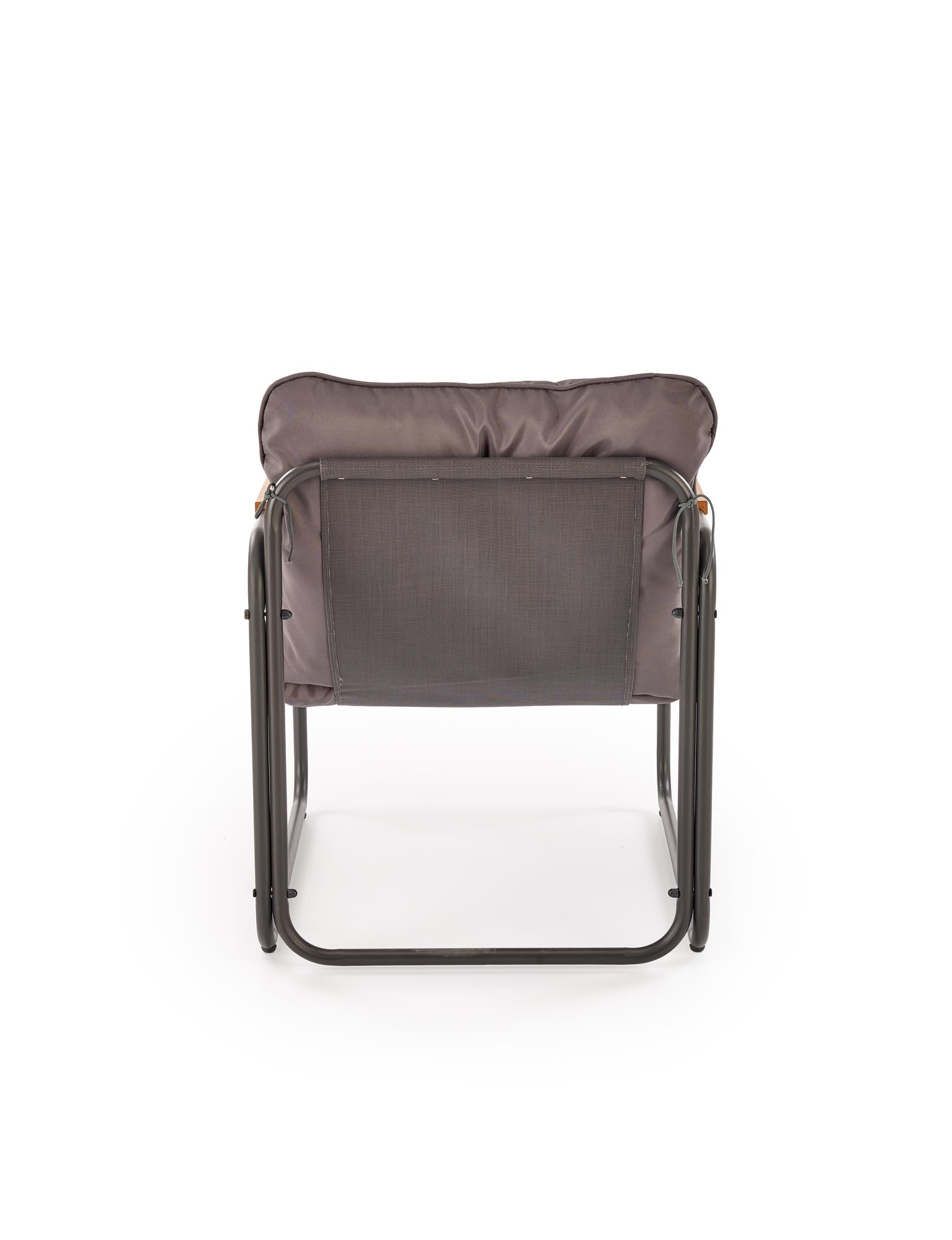 HUDSON, zestaw ogrodowy ( sofa, fotel 2x, ława ), popielaty / brązowy - obrazek 5