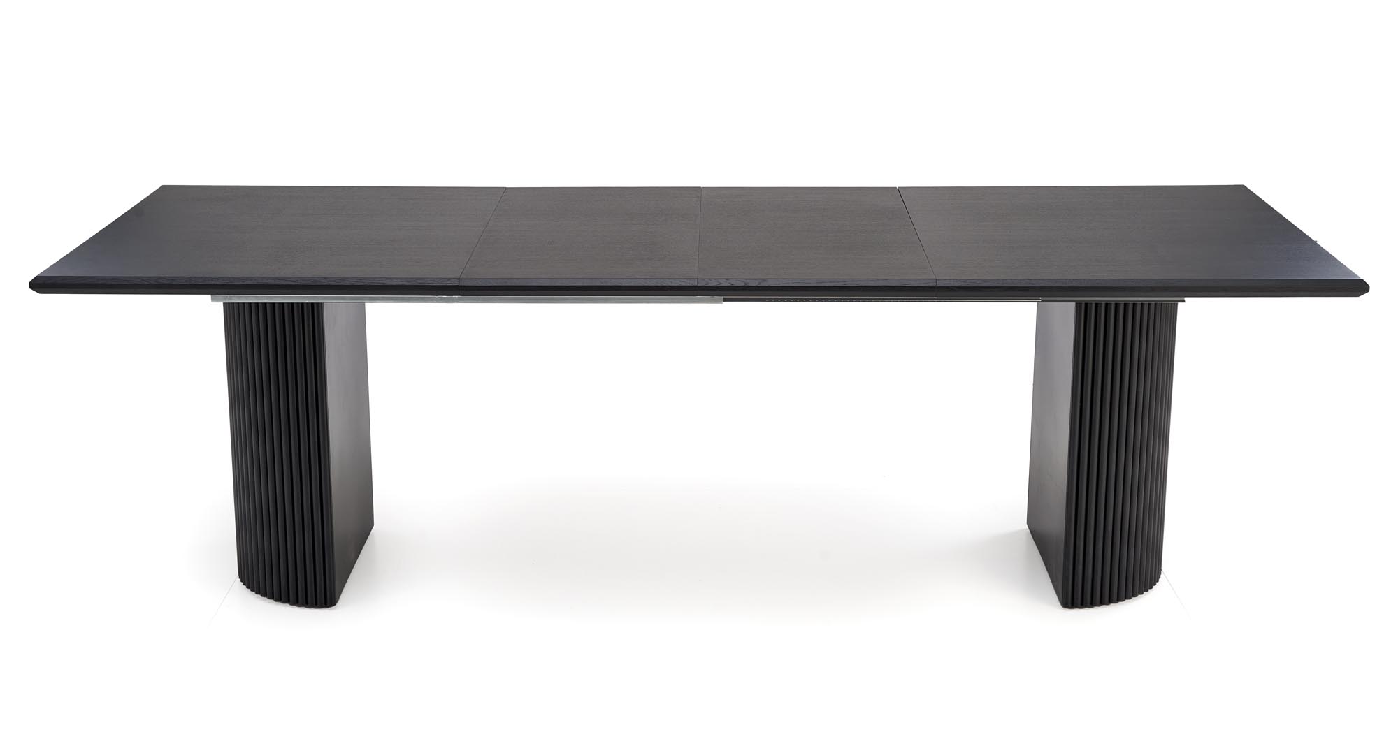 BOLERO stół rozkładany 160-250x90x78 cm dąb naturalny/czarny - obrazek 6