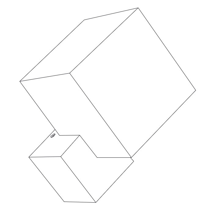 Lampa ścienna CUBO LED złota 18 cm - obrazek 14