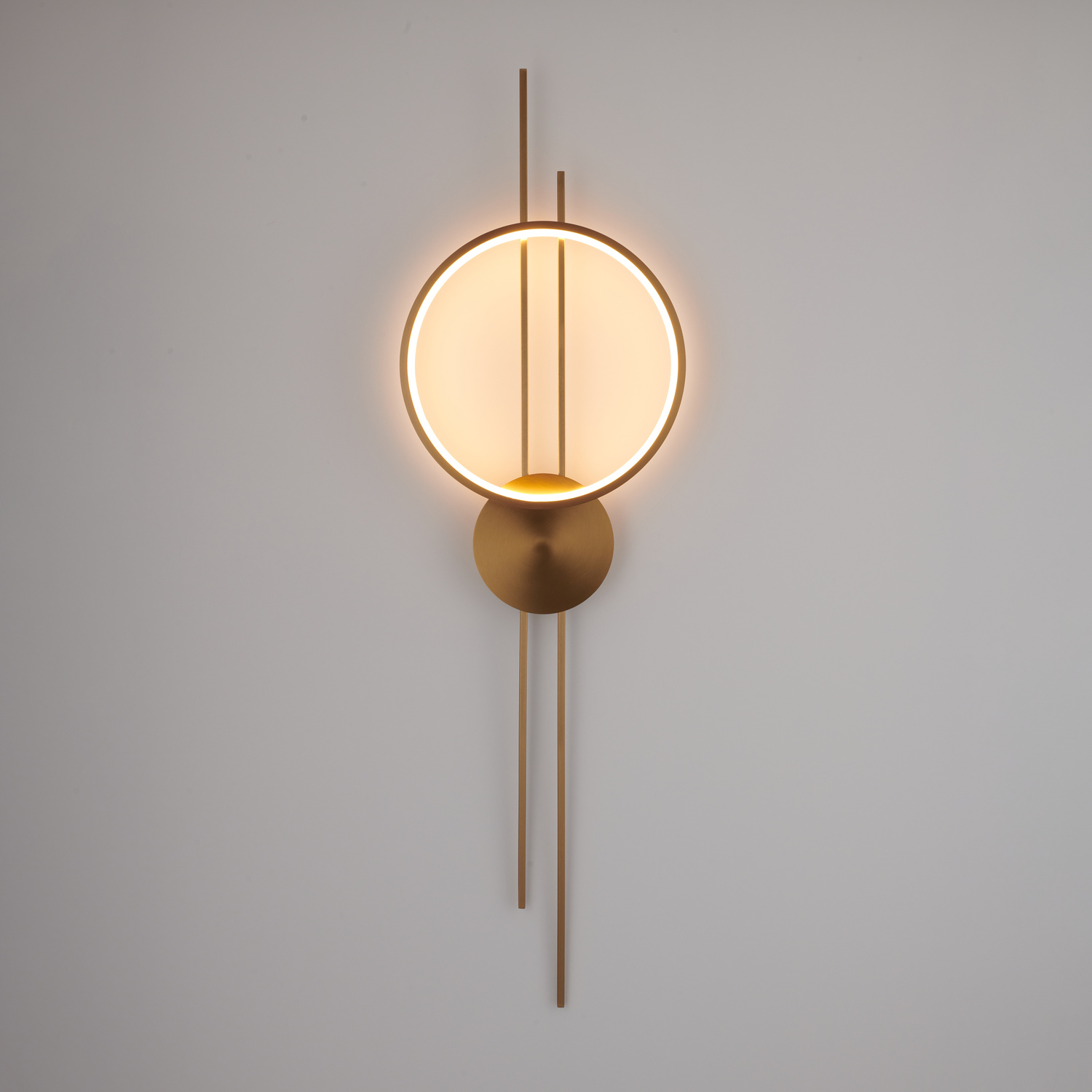 Lampa ścienna ECLIPTICA LED złota 100 cm - obrazek 10