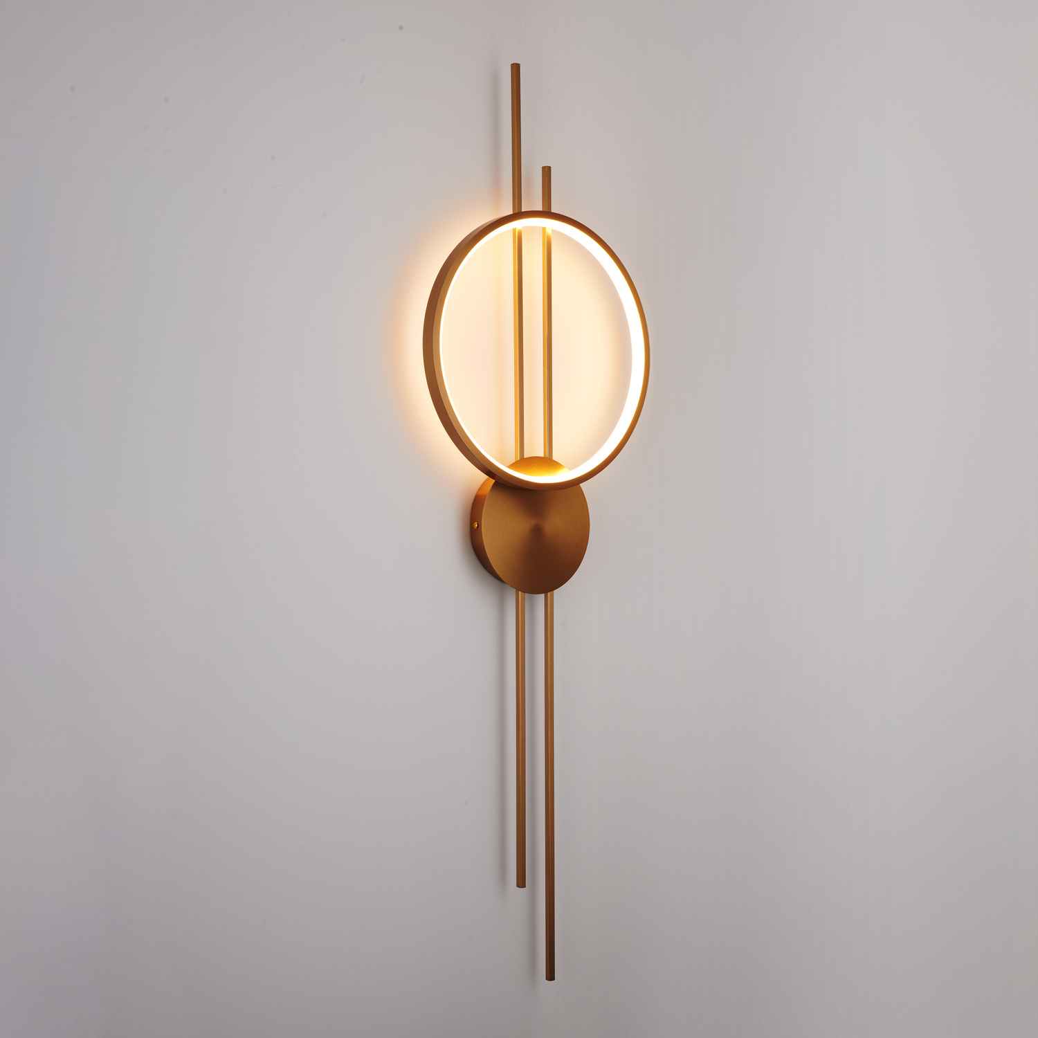 Lampa ścienna ECLIPTICA LED złota 100 cm - obrazek 15