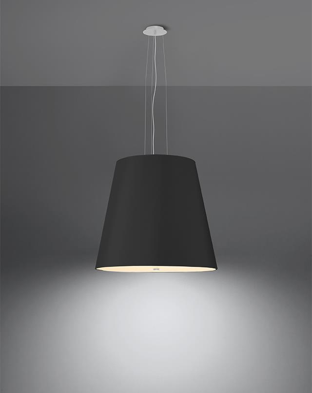 Żyrandol GENEVE 50 czarny - obrazek 3