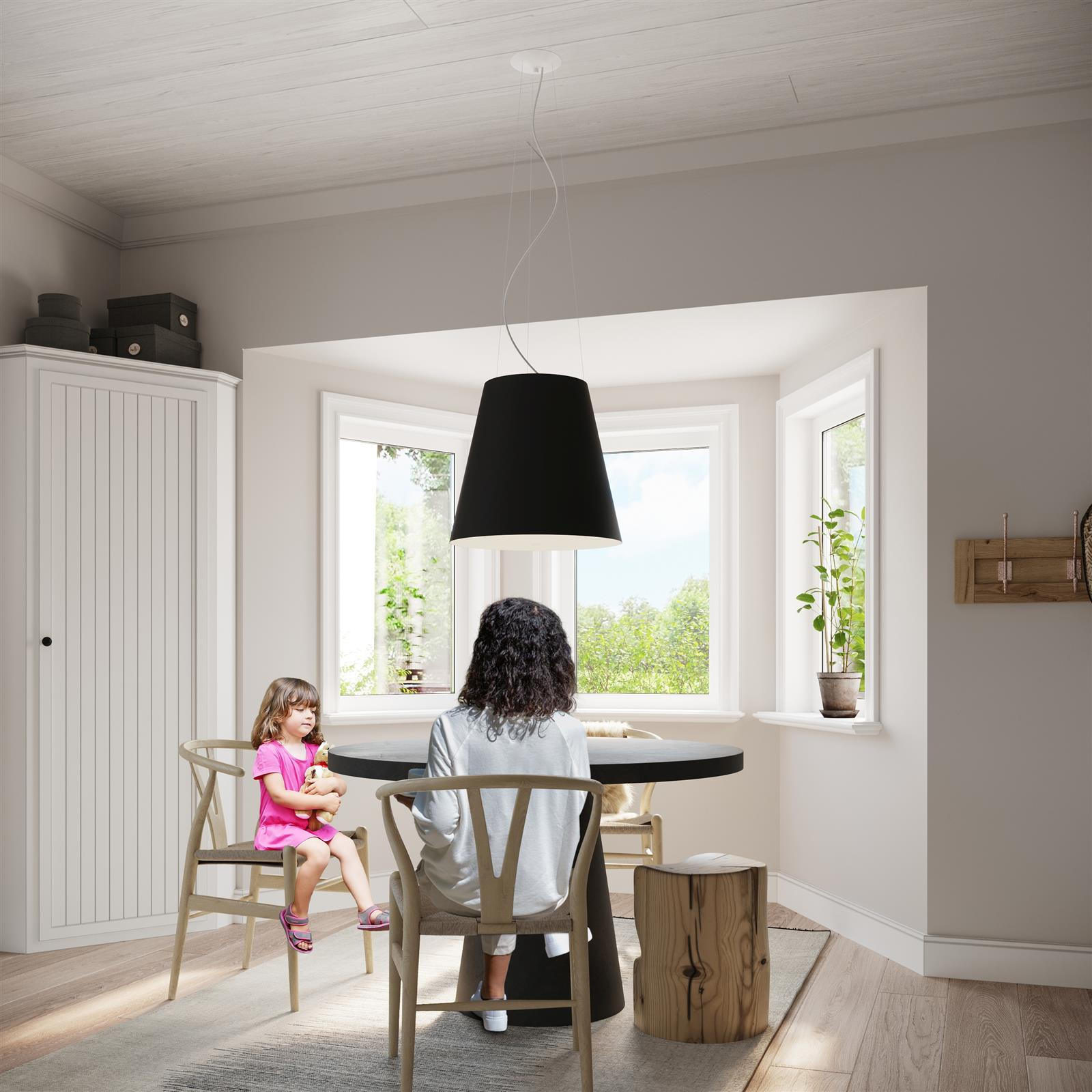 Żyrandol GENEVE 50 czarny - obrazek 7