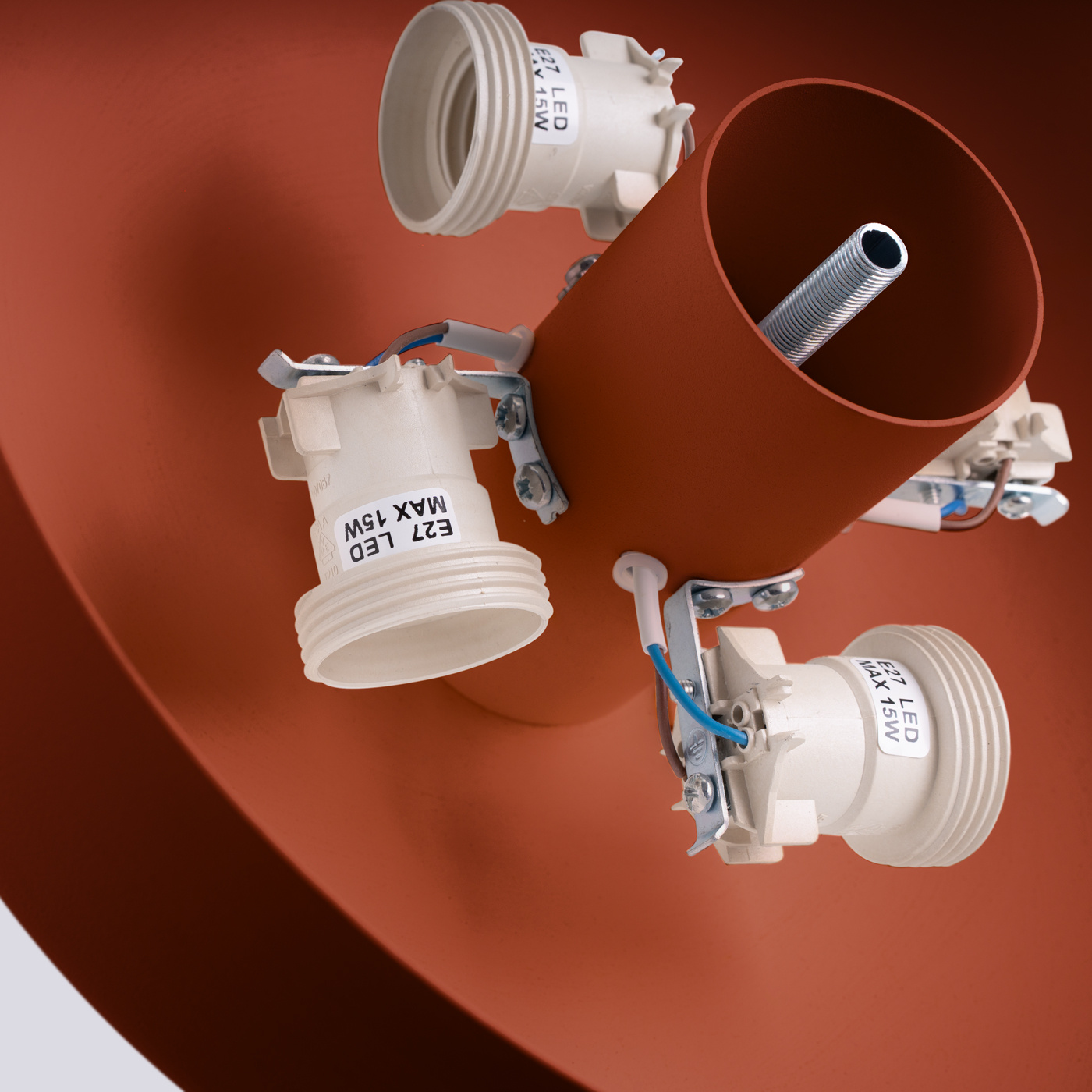 Plafon OMIQ ochra czerwona - obrazek 8