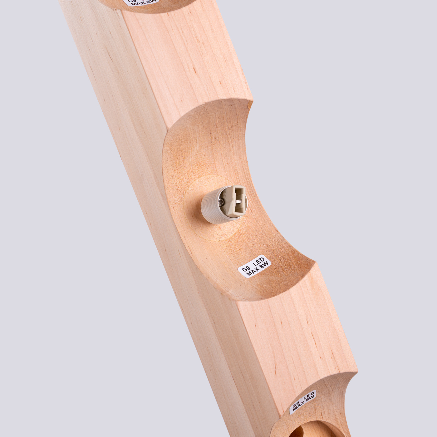 Plafon BULBO 4 naturalne drewno - obrazek 7