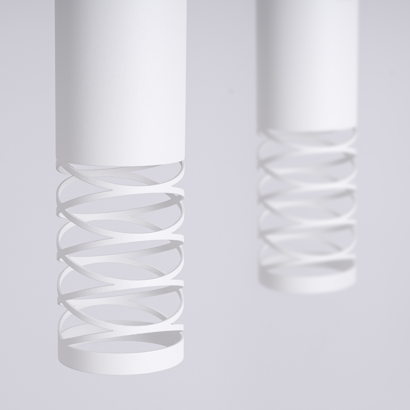 Lampa wisząca LAMI 2 biały - obrazek 6