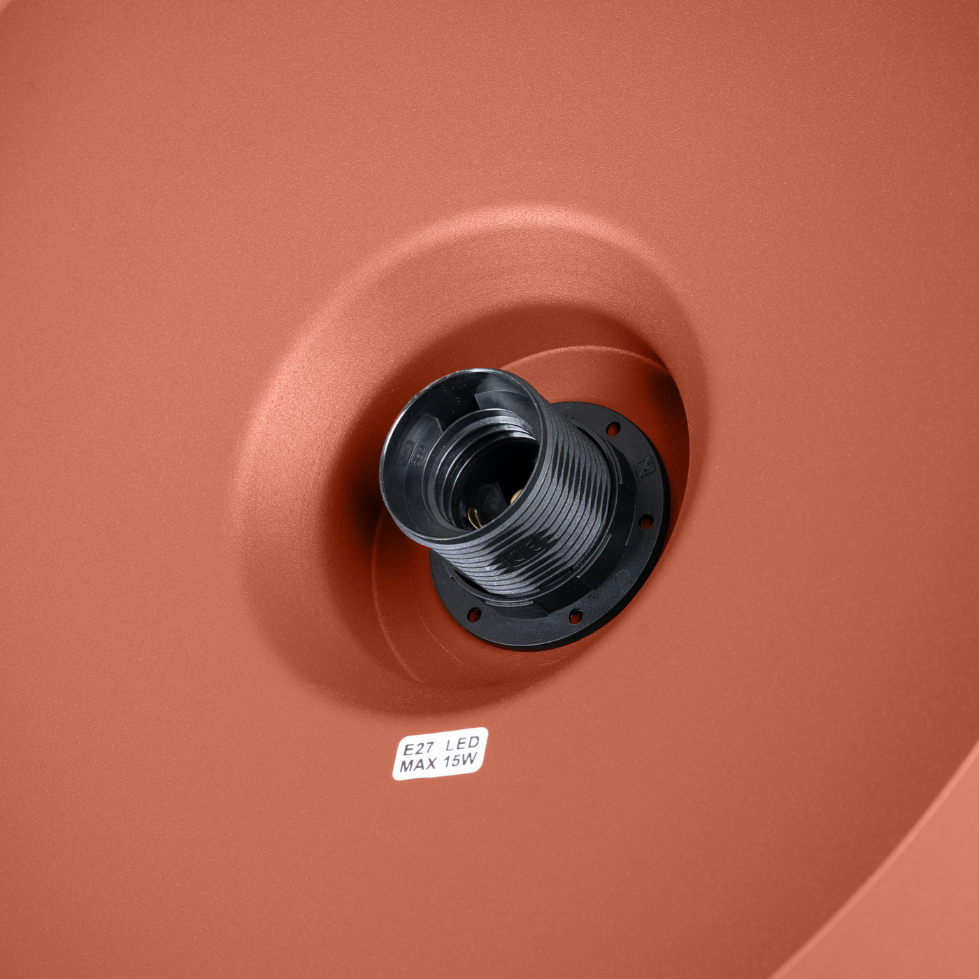 Lampa wisząca BILO ochra czerwona - obrazek 9