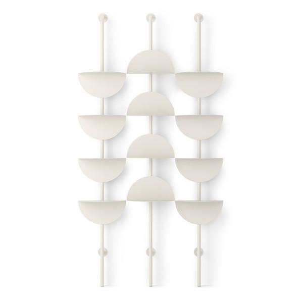 UMBRA regulowane półki ścienne SOLIS beżowe - obrazek 4