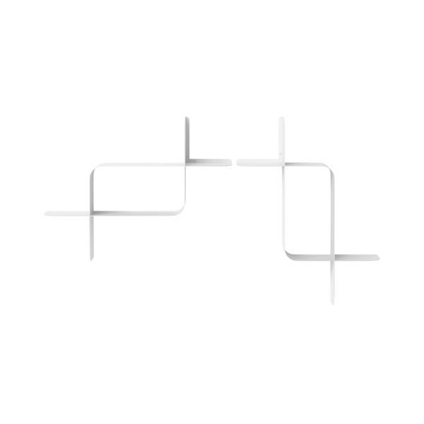 UMBRA zestaw 2 półek ściennych MONTAGE biały - obrazek 8