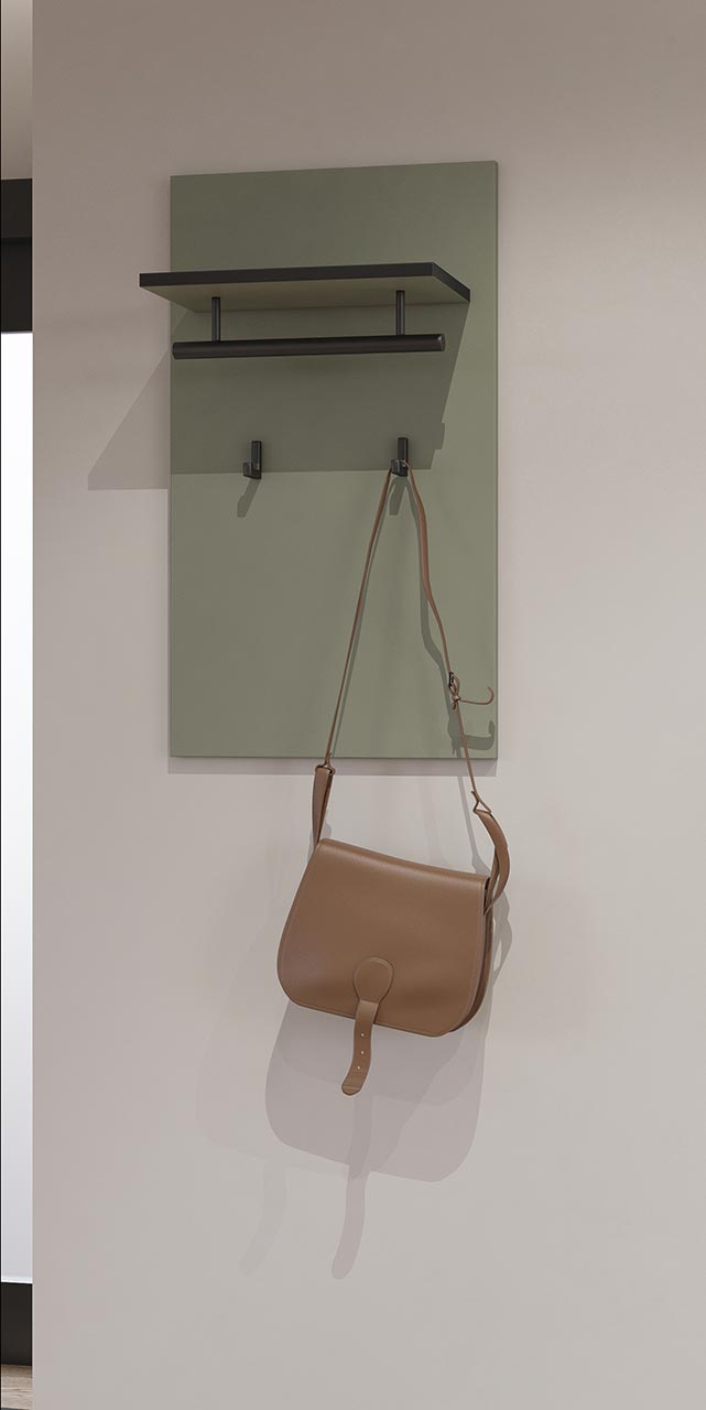 Wieszak CROSI 03 zielony / czarny - obrazek 5