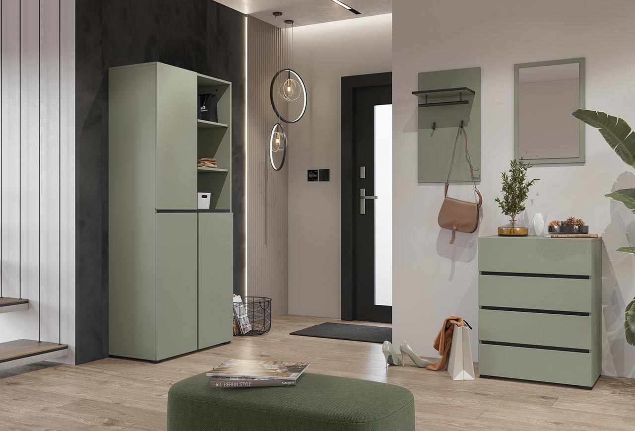 Wieszak CROSI 03 zielony / czarny - obrazek 7