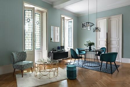 Krzesło Marlo niebieskie - obrazek 4