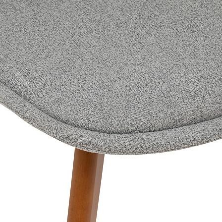 Krzesło Baya szare tapicerowane - obrazek 4