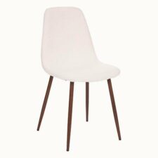 Krzesło Roka boucle białe