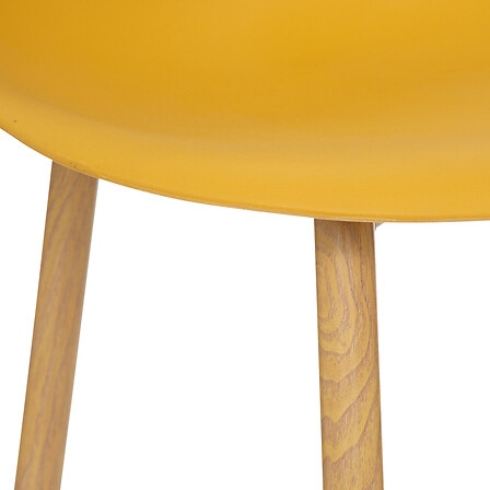 Krzesło Taho musztardowe - obrazek 3