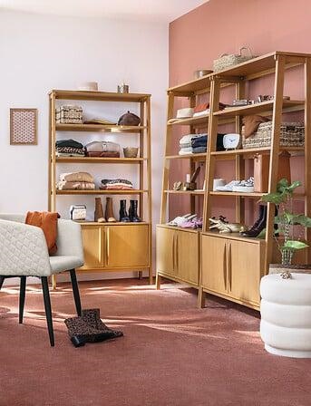 Krzesło Marlo beżowe/ czarne nogi - obrazek 6