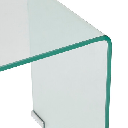 Zestaw 2 stolików Lenia szkło transparentne - obrazek 3